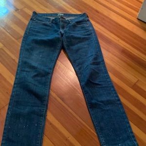Low rise old navy jeans.